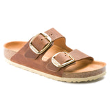 Birkenstock - Arizona Big Buckle Oiled Leather - Cognac | Birkenstock | Ciabatte e Sandali | 139.00 | Beach Break Shop