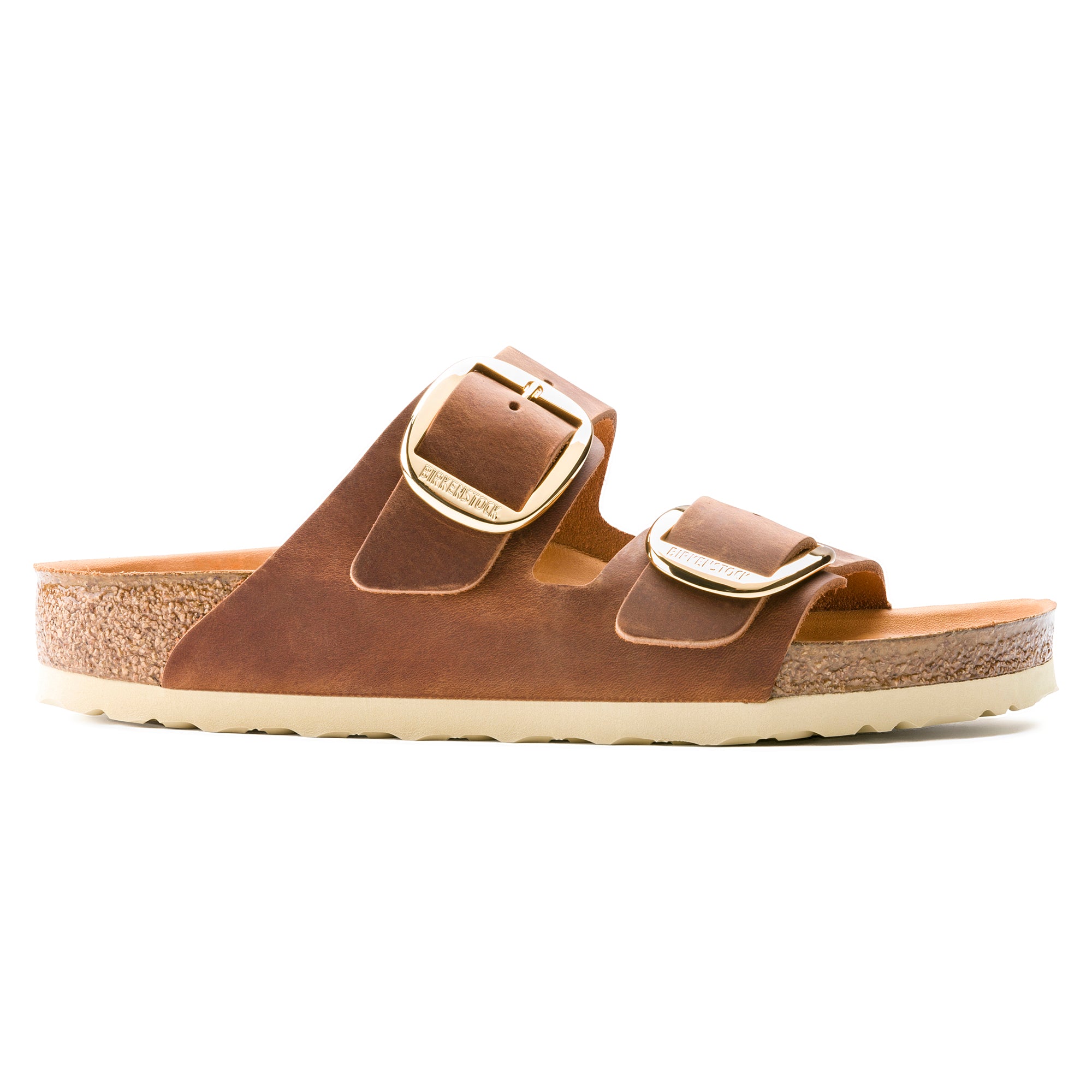 Birkenstock - Arizona Big Buckle Oiled Leather - Cognac.