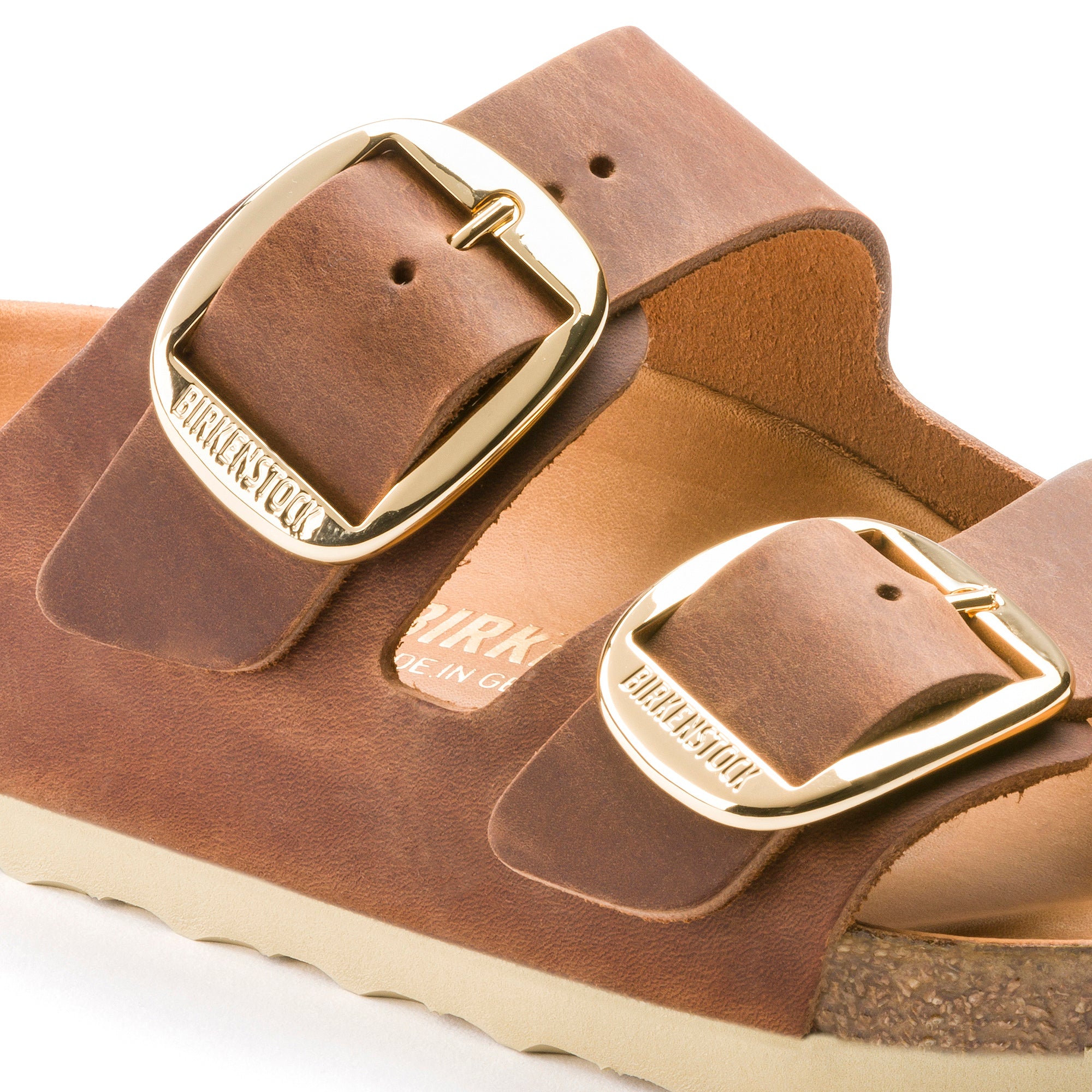 Birkenstock - Arizona Big Buckle Oiled Leather - Cognac.