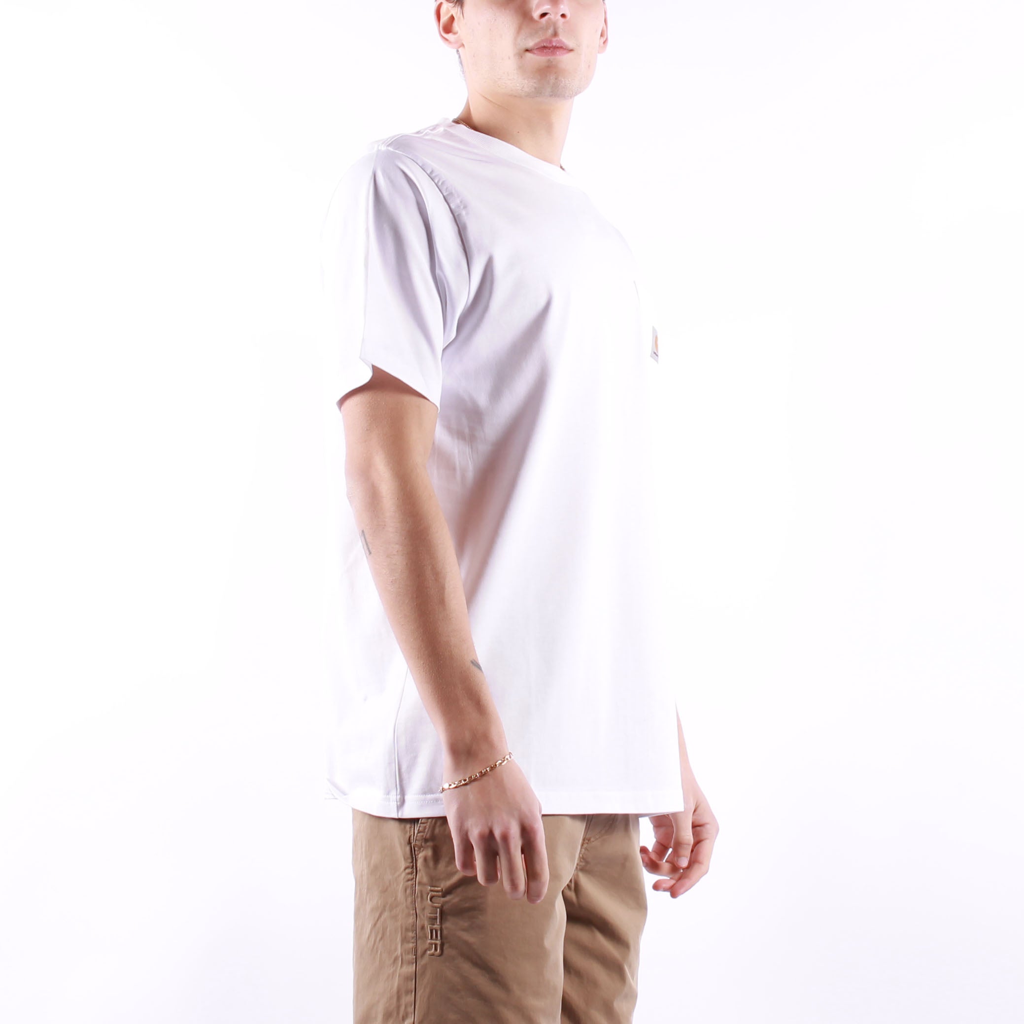 Carhartt - SS Pocket T-Shirt - White.