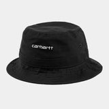 Carhartt WIP - Script Bucket Hat - Black White