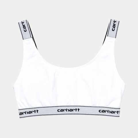 Carhartt WIP - W Script Top - White Black