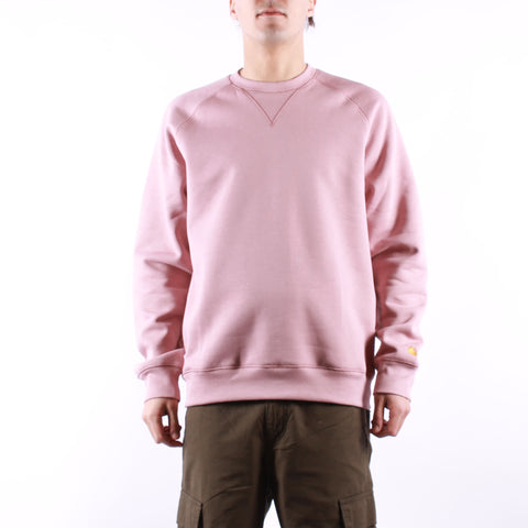 Carhartt WIP - Chase Sweat - Glassy Pink Gold
