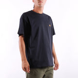 Carhartt WIP - SS Chase T-Shirt - Dark Navy Gold