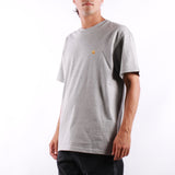 Carhartt WIP - SS Chase T-Shirt - Grey Heather Gold