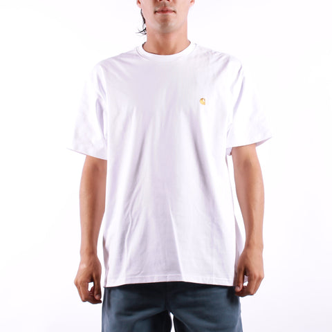 Carhartt WIP - SS Chase T-Shirt - White Gold