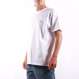 Carhartt WIP - SS Chase T-Shirt - White Gold