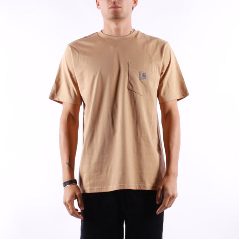 Carhartt WIP - SS Pocket T-Shirt - Dusty H Brown