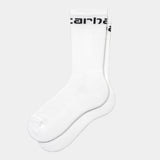 Carhartt WIP - Socks - White Black | Carhartt WIP | Calze | 15.00 | Beach Break Shop