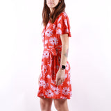 Compania Fantastica - Dress - Red Flowers