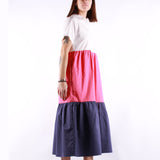 Compania Fantastica - Woman Long Dress - Multicolor