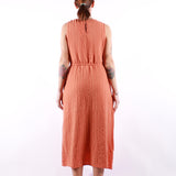 Compania Fantastica - Woman Long Dress - Orange