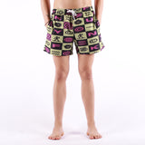 Funky Snowboards - Check Swimming Shorts - Sage