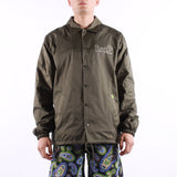 HUF - Drop Out Coaches Jacket - Forest Green