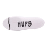 HUF - Essential TT Crew Socks - White
