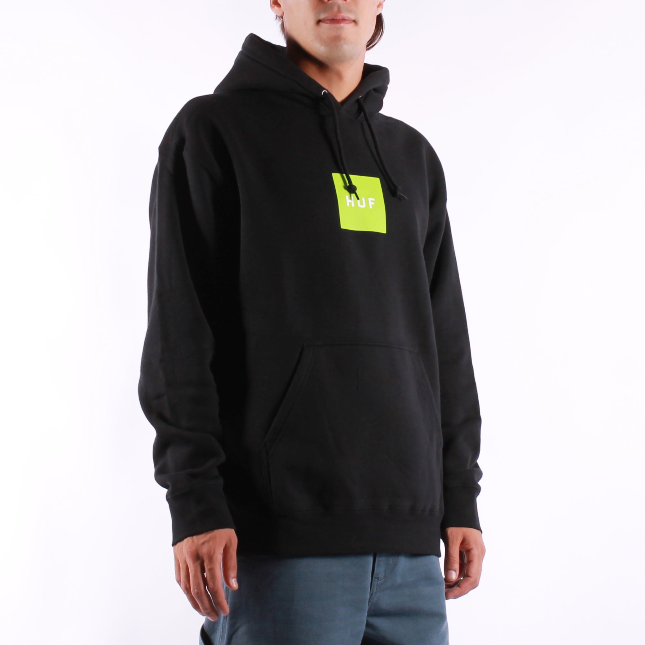 HUF - HUF Set Box PO Hoodie - Black.