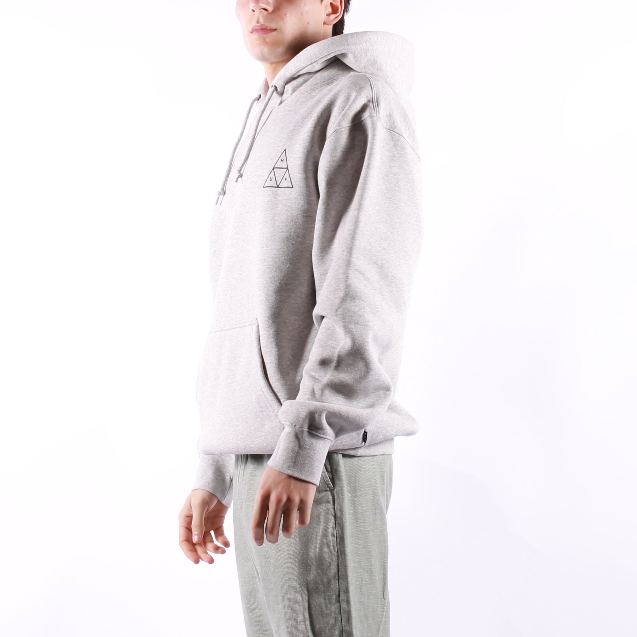 HUF - Huf Set TT PO Hoodie - Heather Grey.