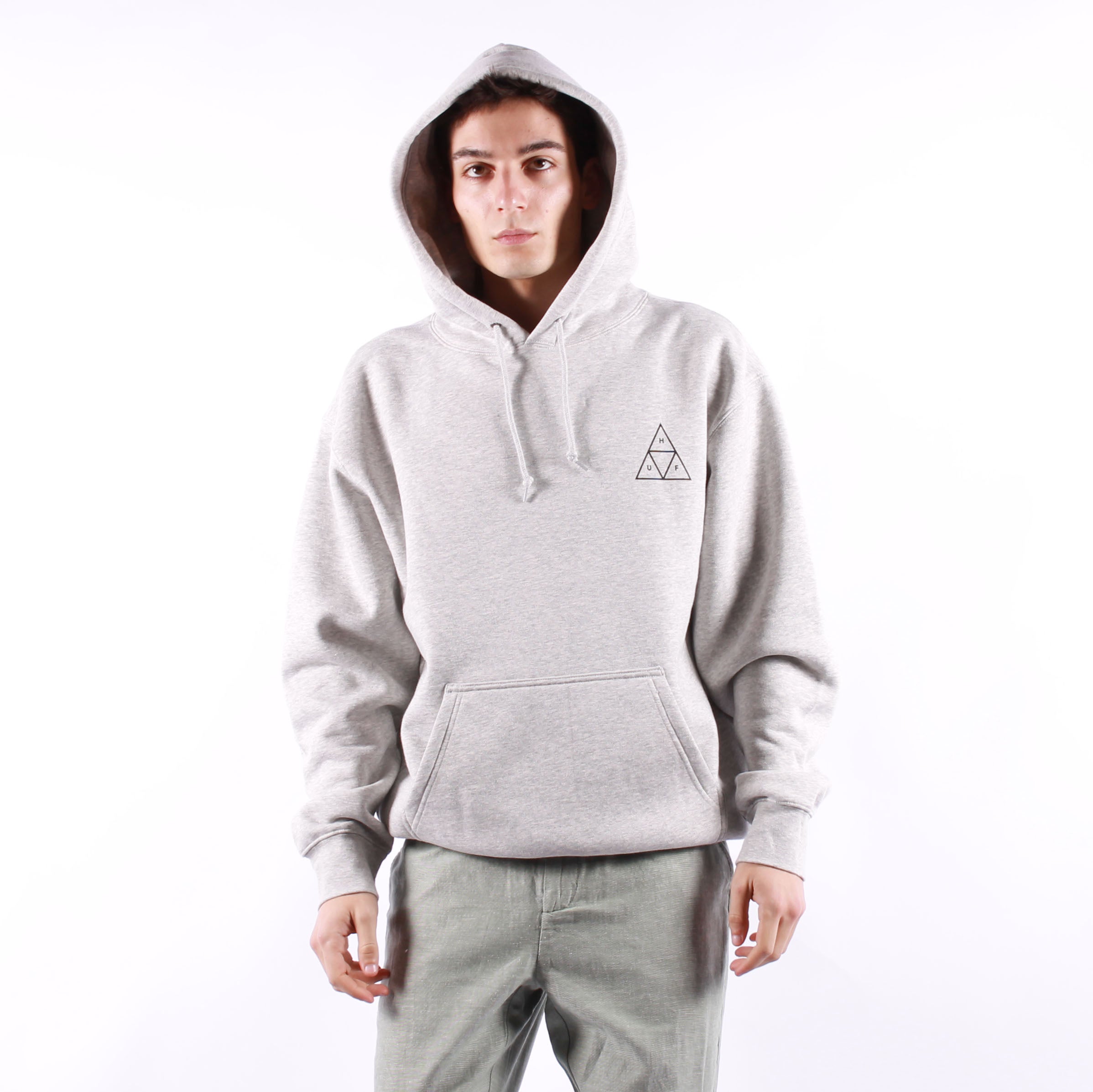 HUF - Huf Set TT PO Hoodie - Heather Grey.