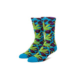 HUF - Wildlife Plantlife Socks - Blue.