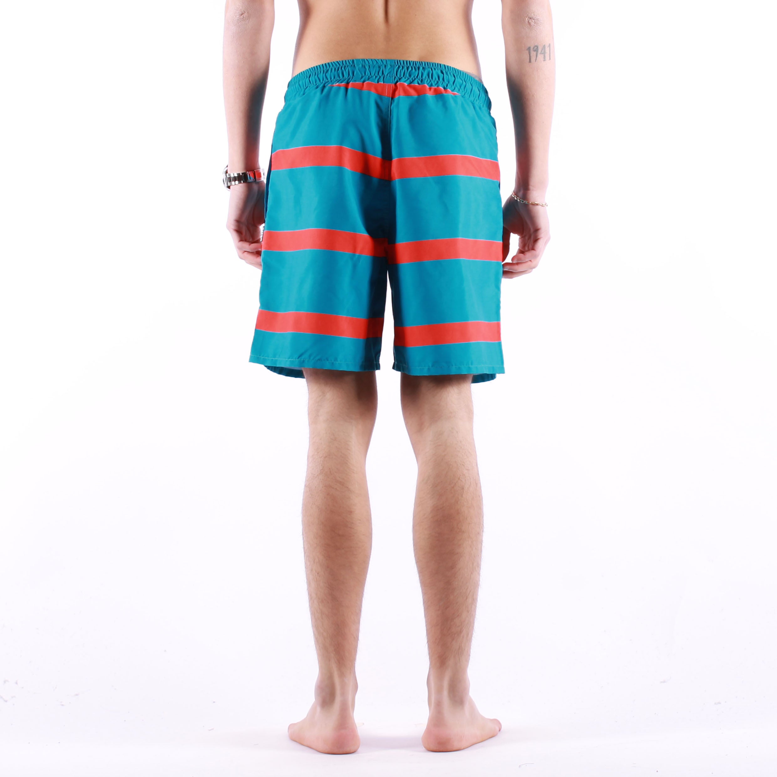 Iuter - Stripes Boardshort - Sky Blue.