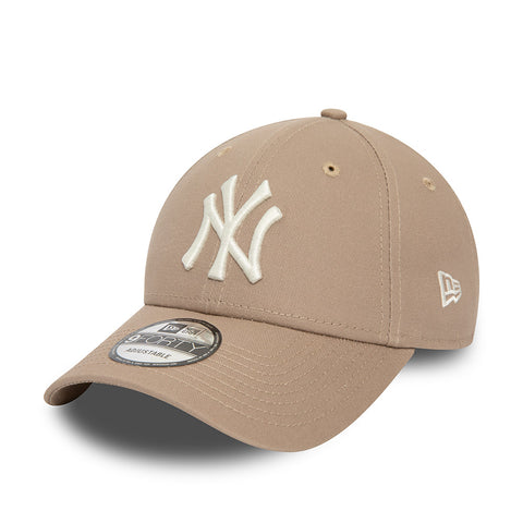 New Era - League Essential NY 9Forty - Beige White