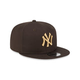 New Era - NY League Essential 9Fifty - Brown Yellow