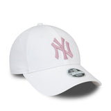 New Era - Women Metallic Logo NY 9Forty - White Pink