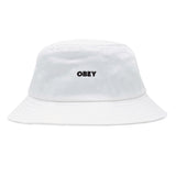 Obey - Bold Twill Bucket Hat - White