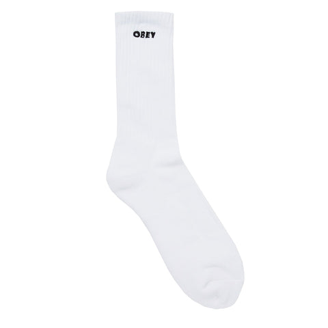 Obey - Obey Bold Socks - White