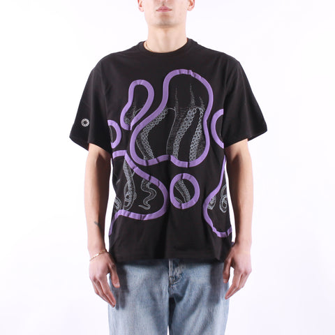 Octopus - Stained Tee - Black