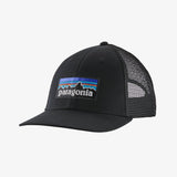 Patagonia - P-6 Logo LoPro Trucker Hat - BLK Black