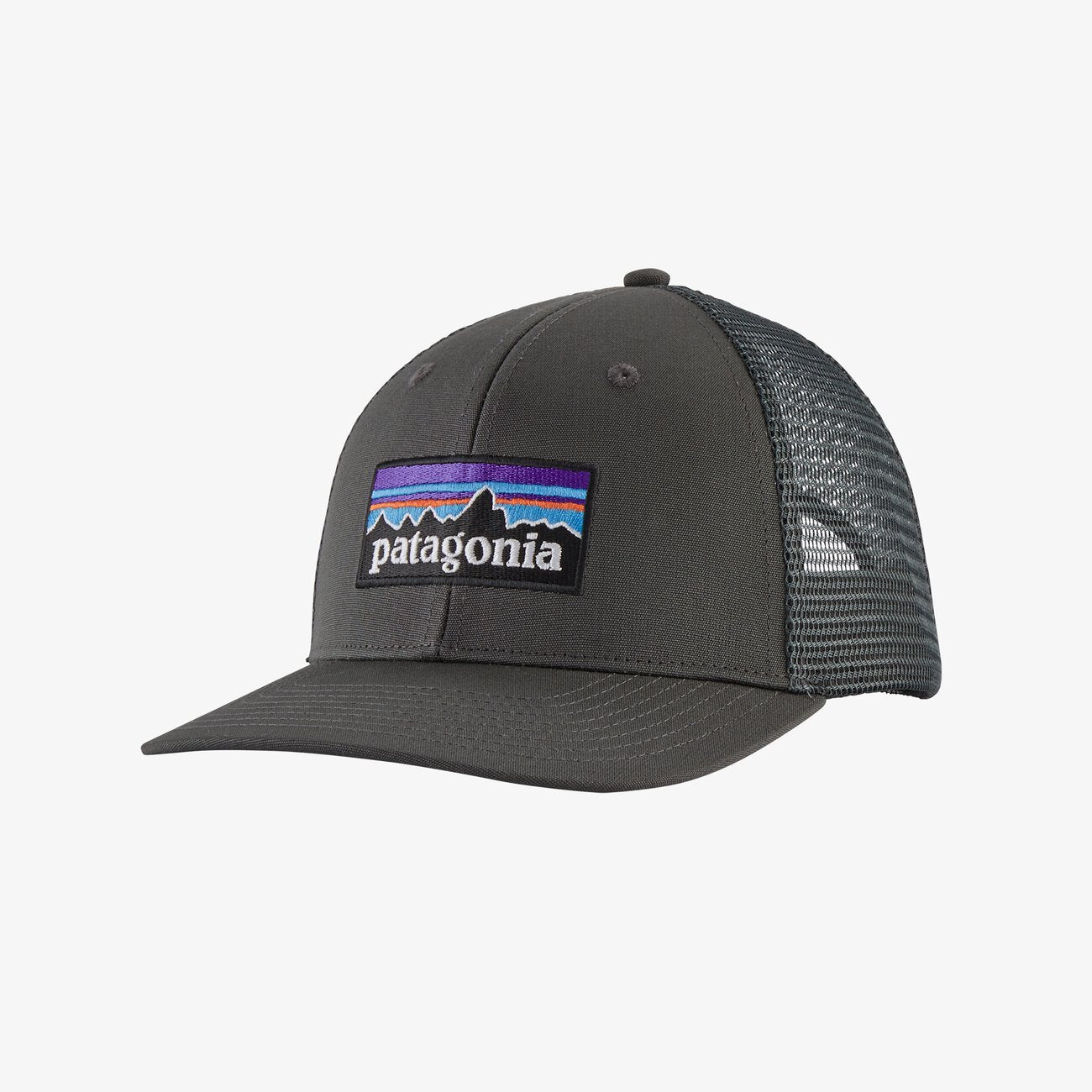 Patagonia - P-6 Logo Trucker Hat - FGE Forge Grey | Patagonia | Cappellini | 35.00 | Beach Break Shop