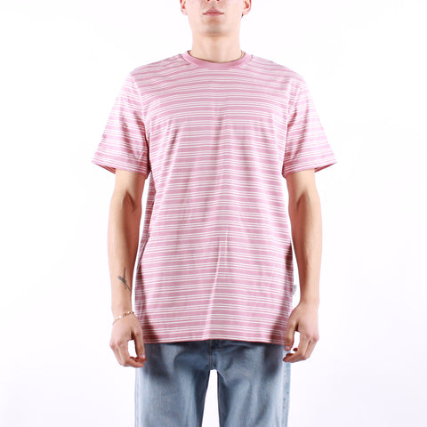 Selected - Andy Stripe SS - Foxglove