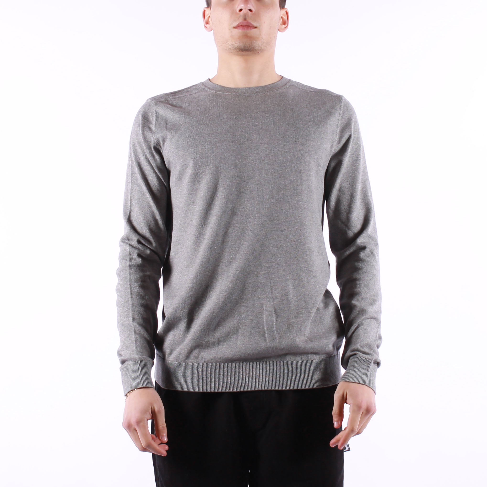 Selected - Berg Crew Neck - Medium Grey Melange | Selected | Maglioni | 31.20 | Beach Break Shop