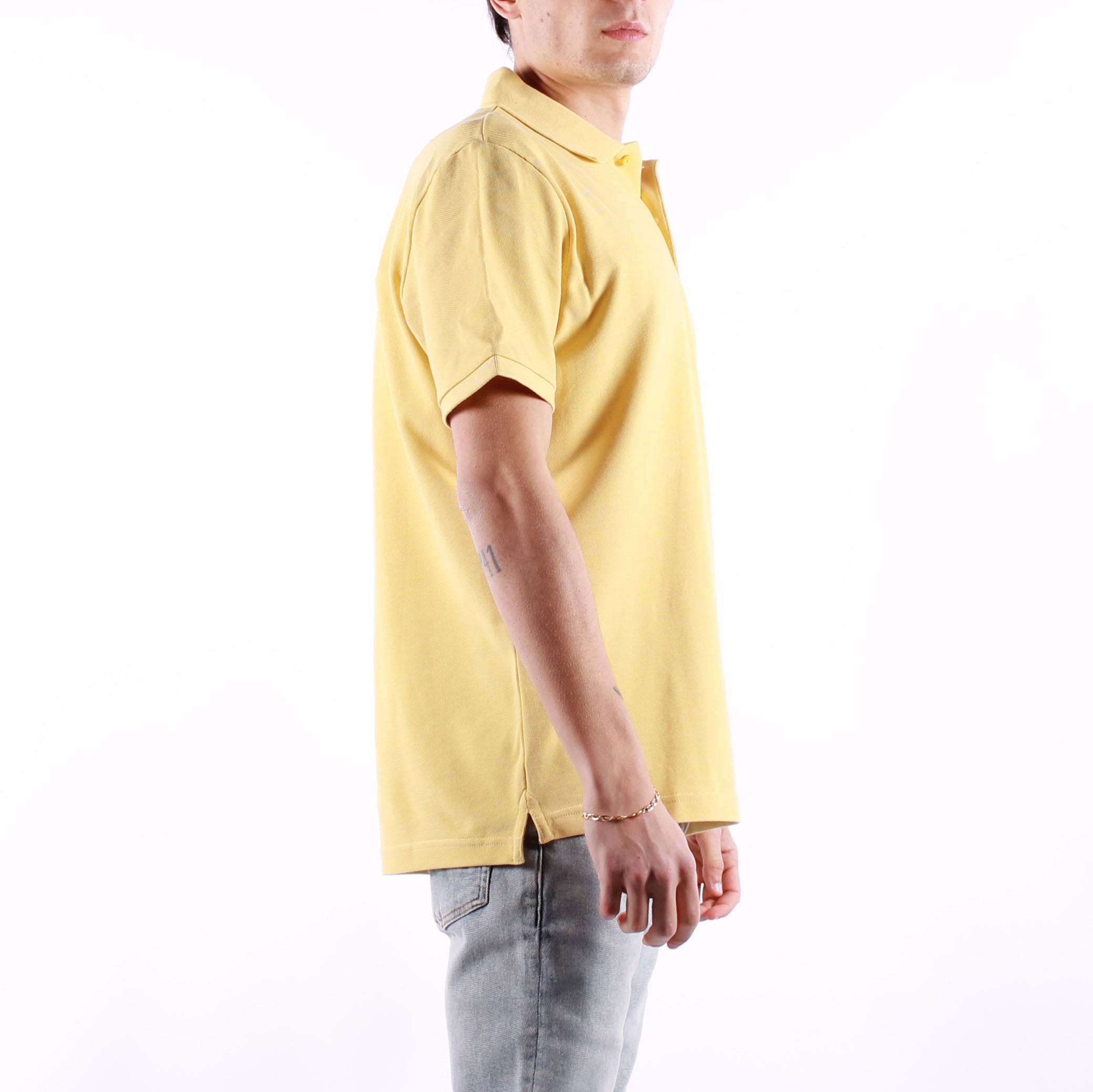 Selected - Dante SS Polo - Dusky Citron.