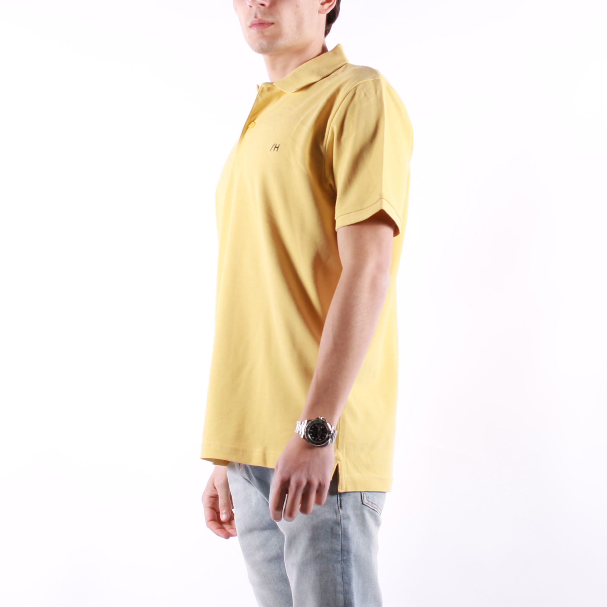 Selected - Dante SS Polo - Dusky Citron.