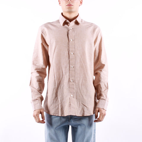 Selected - New Linen Shirt - Kelp