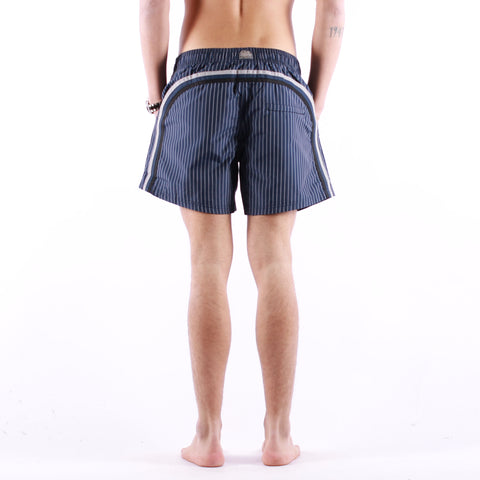 Sundek - Man Striped Swimshort - 00701 Navy