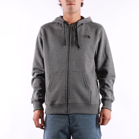 The North Face - M Open Gate Full Zip Hoodie - Grey Heather Black