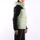 The North Face - W Himalayan Down Parka - Misty Sage Tnf Black