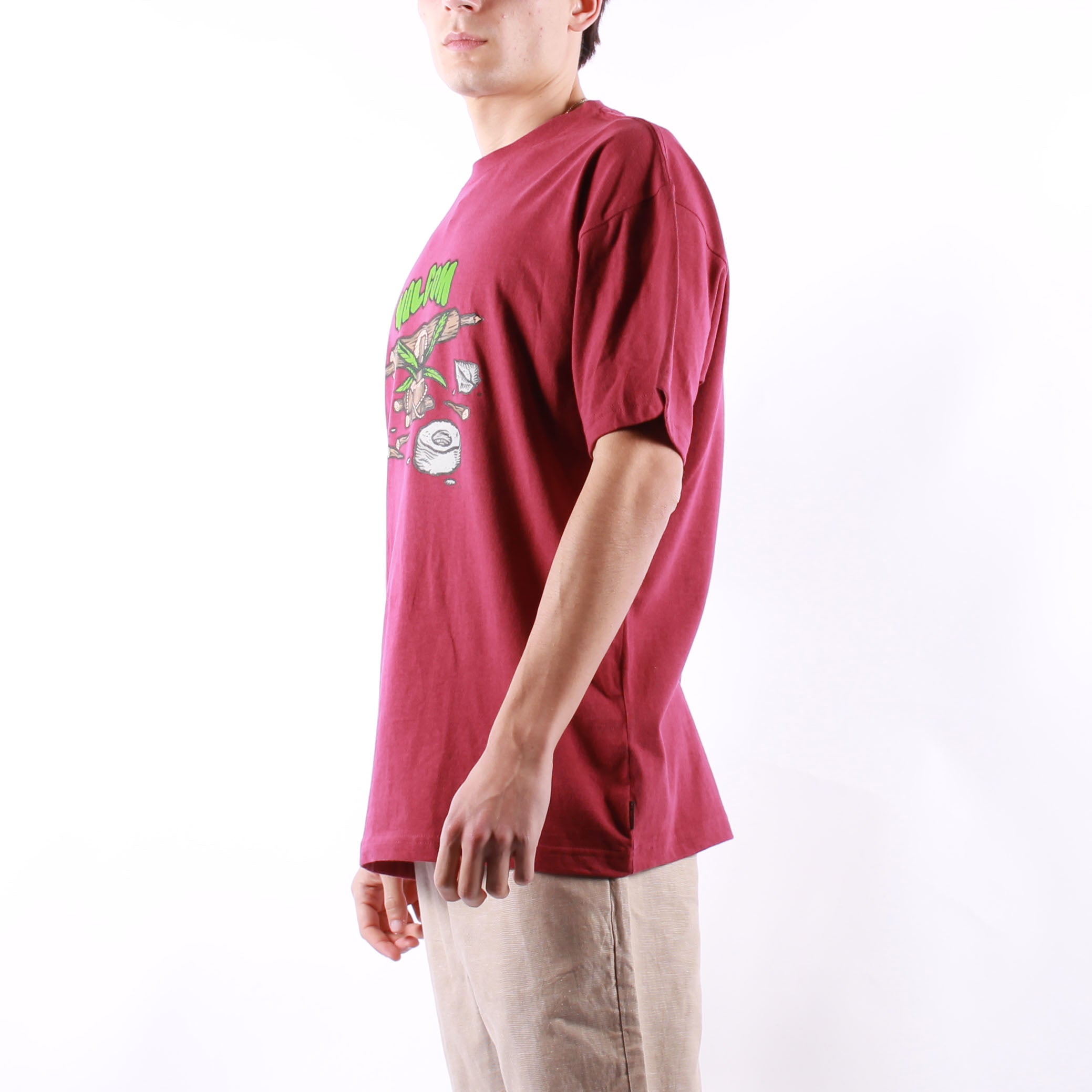 Volcom - Fa Todd Bratrud Tee - Plum.